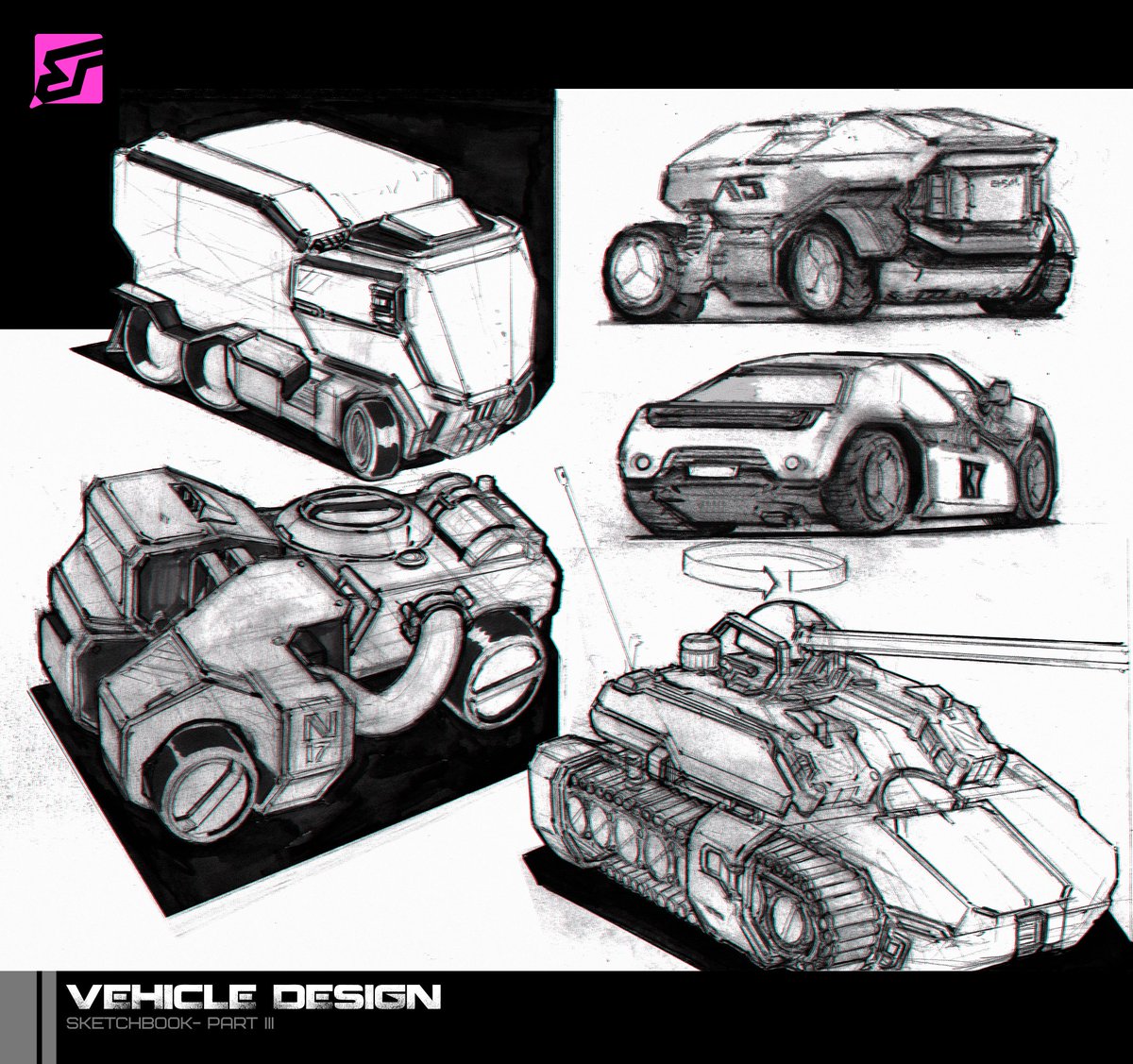 Vehicle Design
Mars crafter
#sketch #scifiart #vehicle #scificars #futuresticcar