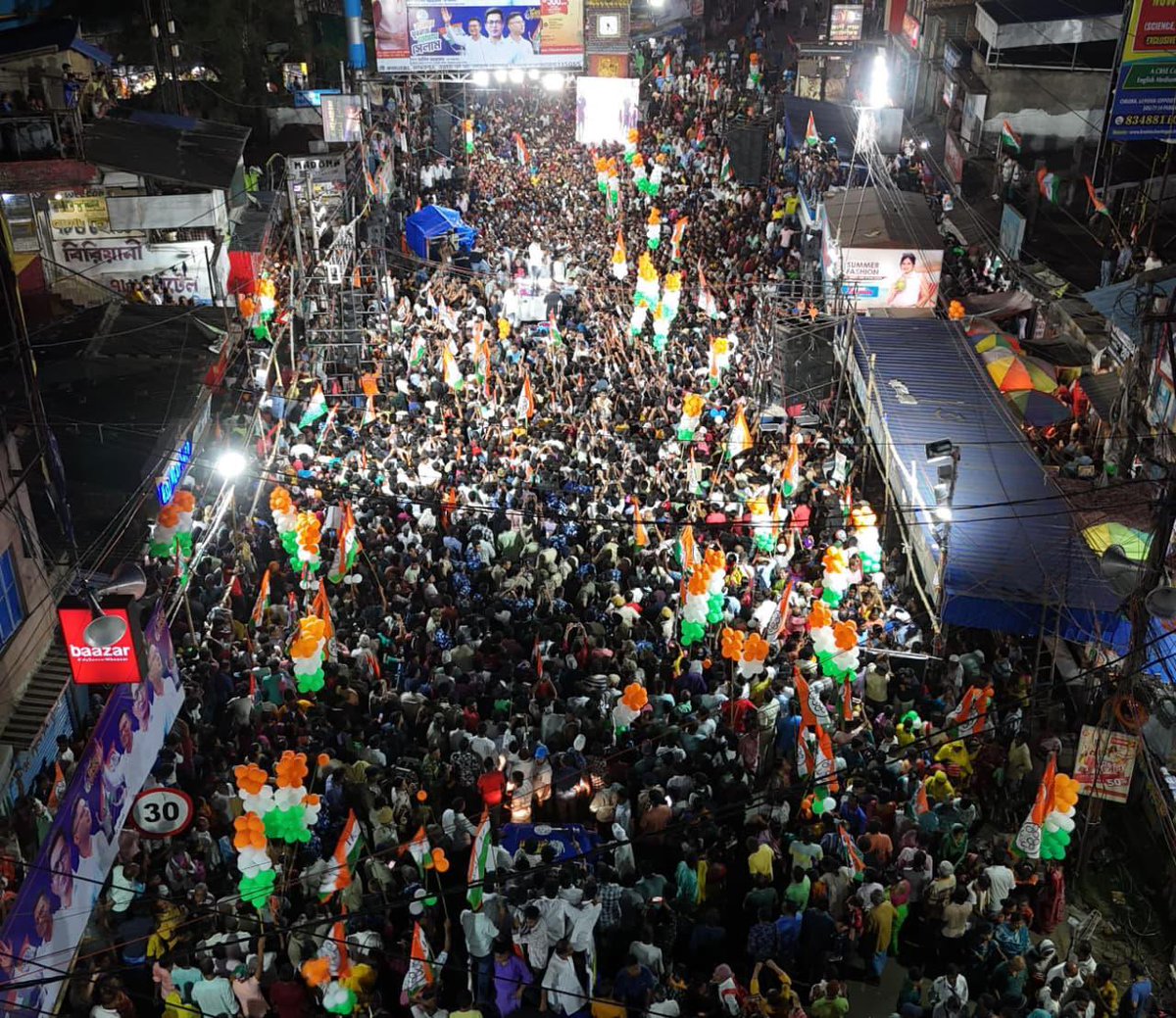 This is not just a crowd. This is belief. This is hope.  
This is a movement that cannot be stopped.

This is my family. This is Diamond Harbour. ❤️