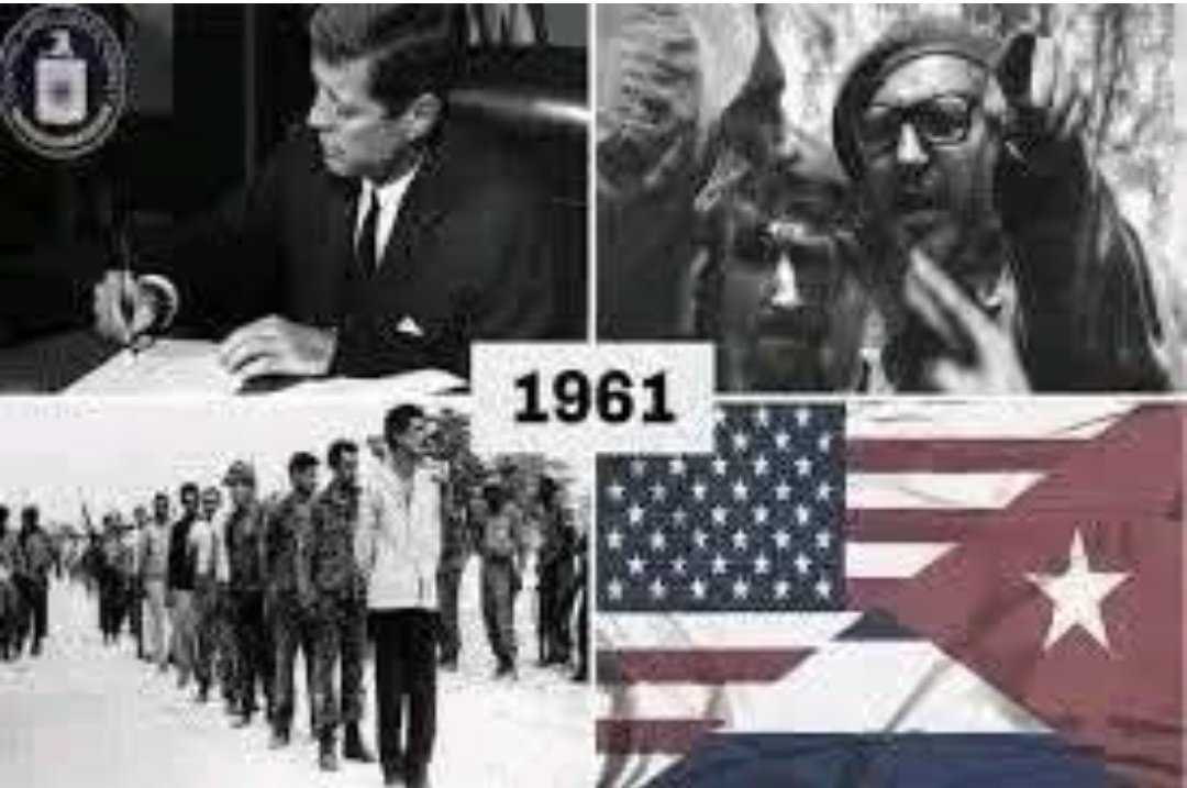 El 24 de abril de 1961, John F. Kennedy asumió la responsabilidad de EE. UU. en la invasión a Playa Girón. Derrota del imperialismo que consolidó la Revolución Cubana, forjando la dignidad y resistencia de un pueblo soberano ante la agresión yanqui. #CubaMined