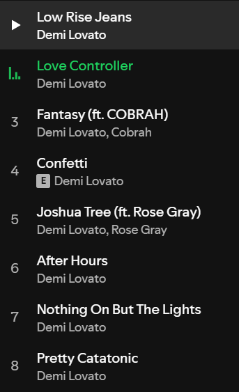 dwtjustice's tweet image. The best track run in Demi's discography I fear 🔥 #Itsnotthatdeep #deluxe