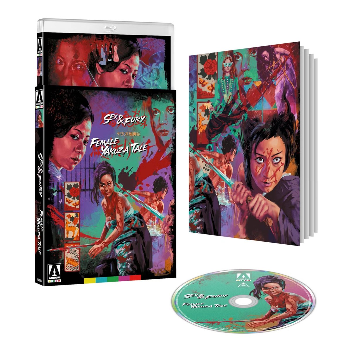Coming to Blu-ray 7/5 from Arrow Video SEX AND FURY / FEMALE