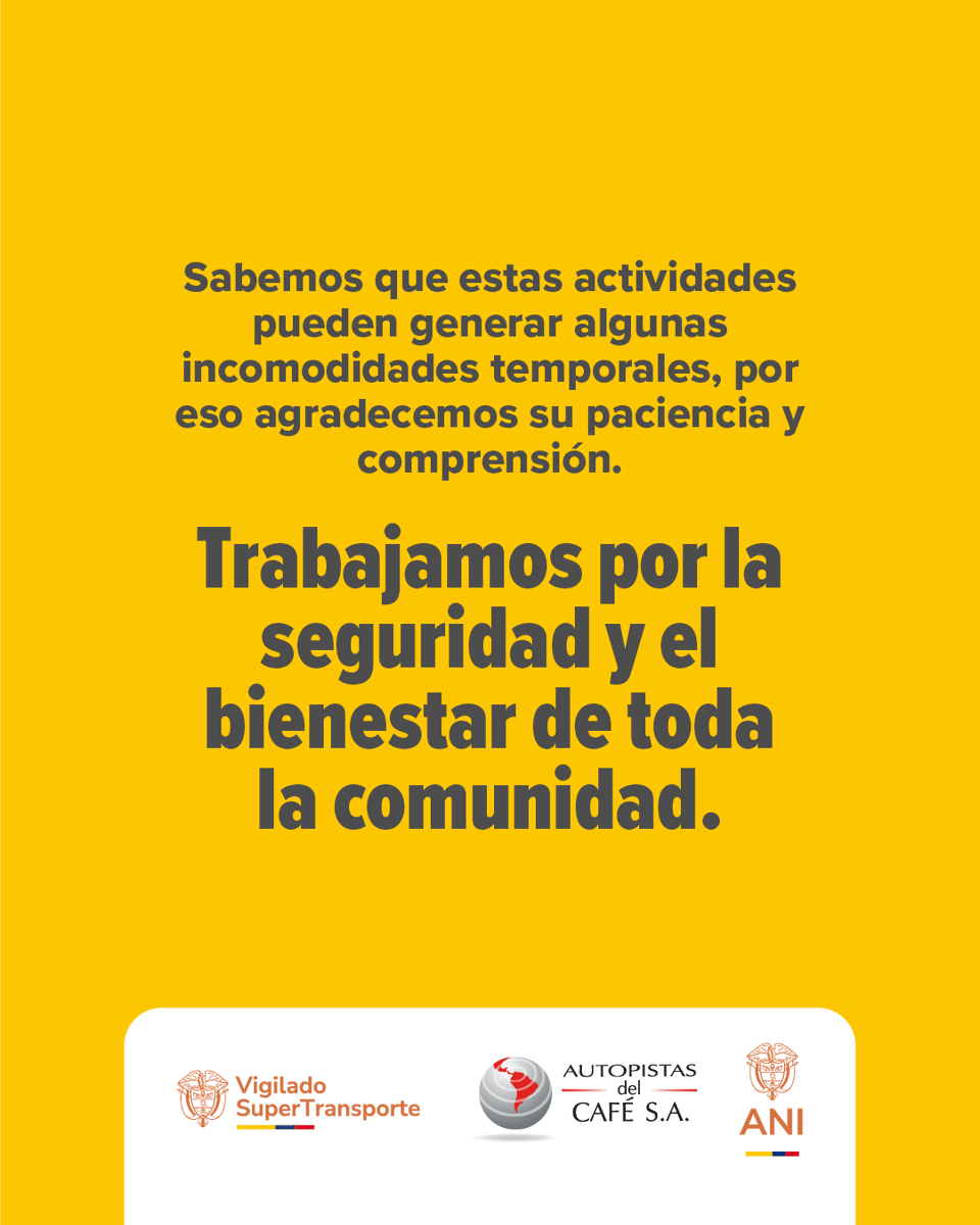 Autopistas del Café tweet media