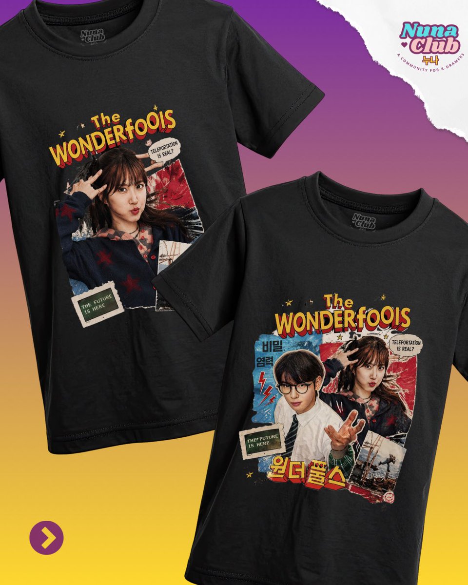 nunaclubstore's tweet photo. Por aqui já estamos na expectativa para amar esses super heróis caóticos 🤟🏻🤩

#TheWonderFools
#ParkEunbin
#ChaEunwoo https://t.co/j76lK8eP4A