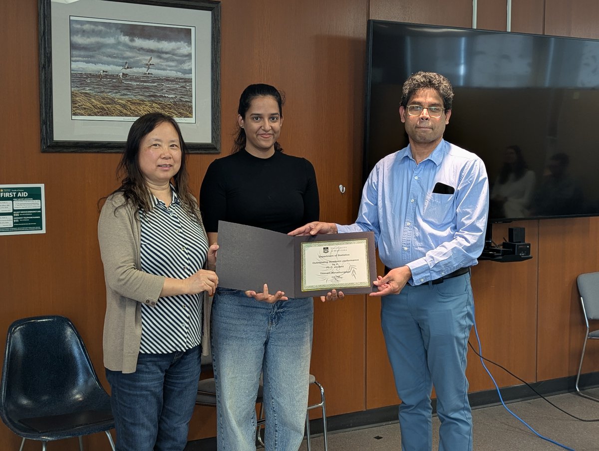 Statistics Dept - U of Manitoba tweet media