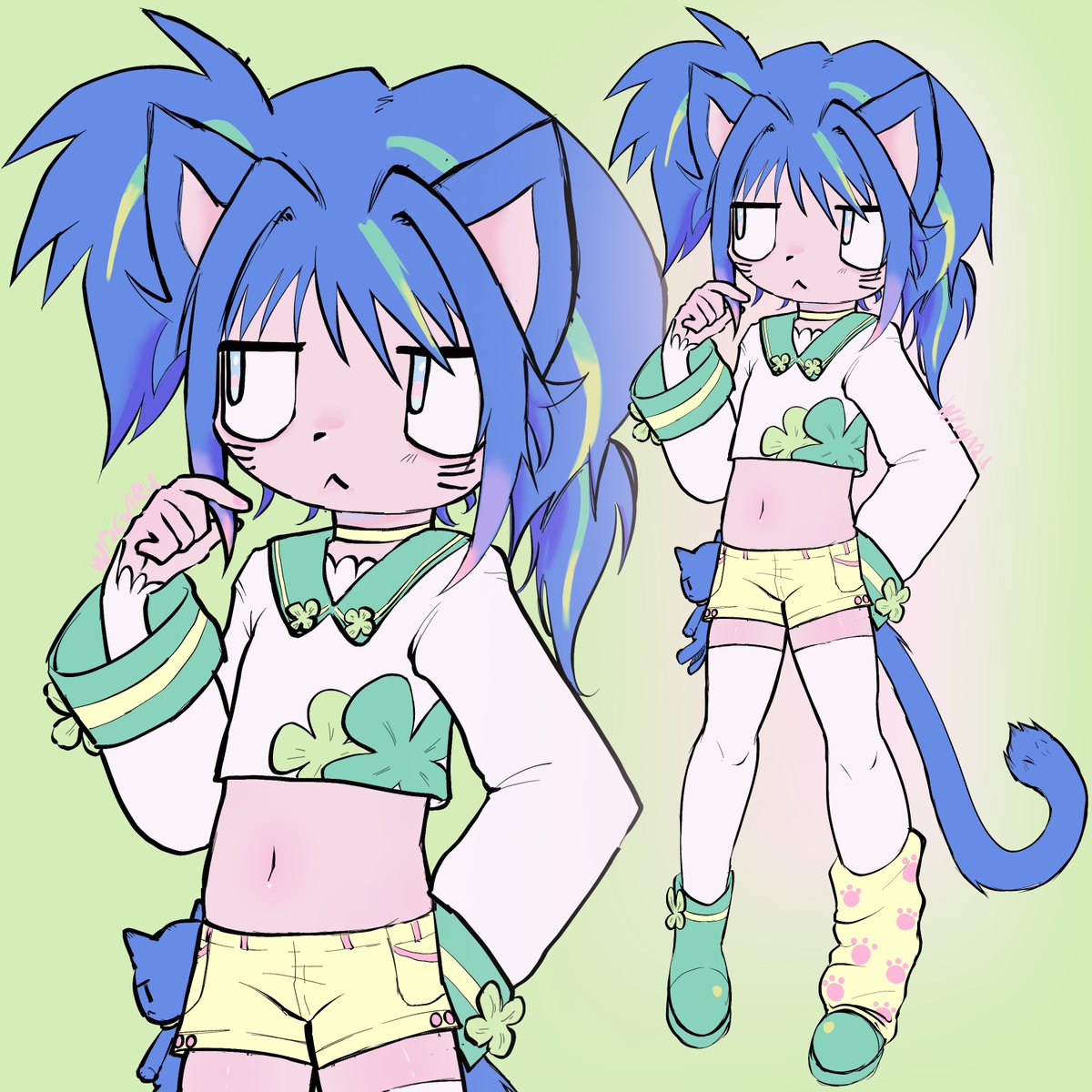 wrigaru's tweet photo. doodled up a new character ^_^ may be uft idk yet.. https://t.co/ULAlibUqeW