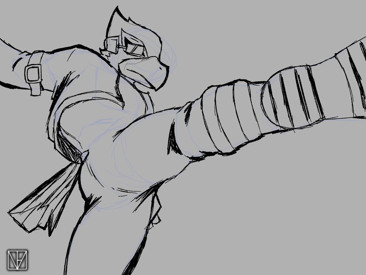 Lavent3a's tweet image. the yams are 100% necessary when drawing falco
#falco #art