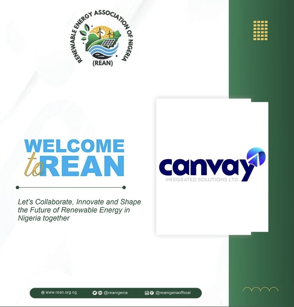 REANigeria's tweet image. Together, we’re advancing sustainable energy access, shaping policy, and empowering communities through collaboration and innovation.

Stay engaged, get involved, and let’s power Nigeria, one RE solution at a time.

#REAN #CleanEnergy #GoSolar #EnergyTransition #Nigeria