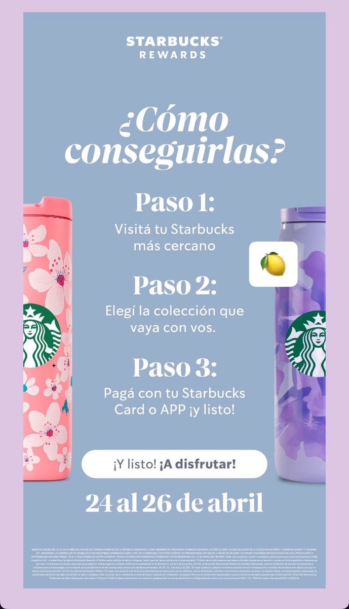 vmenditto's tweet photo. ☕️ 🌺 Starbucks

Ya esto se está saliendo de control , no podemos masssssss 

Hoy prometo ir a verso los encuentro y paso precios . Recuerden con NFC Galicia crédito Visa tenemos 40% tope $12.000 https://t.co/FncO7DzYu6
