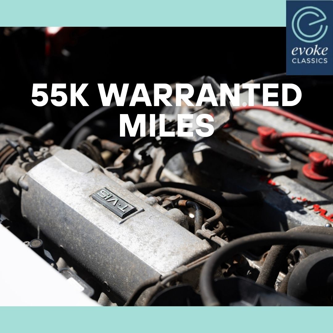 EvokeClassics's tweet image. LIVE AT AUCTION
1990 Toyota MR2 Mk1
evoke-classics.com/auction/#/lots…
Just 55,000 warranted miles
Comprehensive history file with lots of old MOT's
Original service book showing 16 entries
MOT'd until March 2027
HPI Clear
#ToyotaMR2 #MR2 #ClassicCar