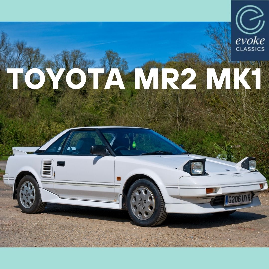 EvokeClassics's tweet image. LIVE AT AUCTION
1990 Toyota MR2 Mk1
evoke-classics.com/auction/#/lots…
Just 55,000 warranted miles
Comprehensive history file with lots of old MOT's
Original service book showing 16 entries
MOT'd until March 2027
HPI Clear
#ToyotaMR2 #MR2 #ClassicCar