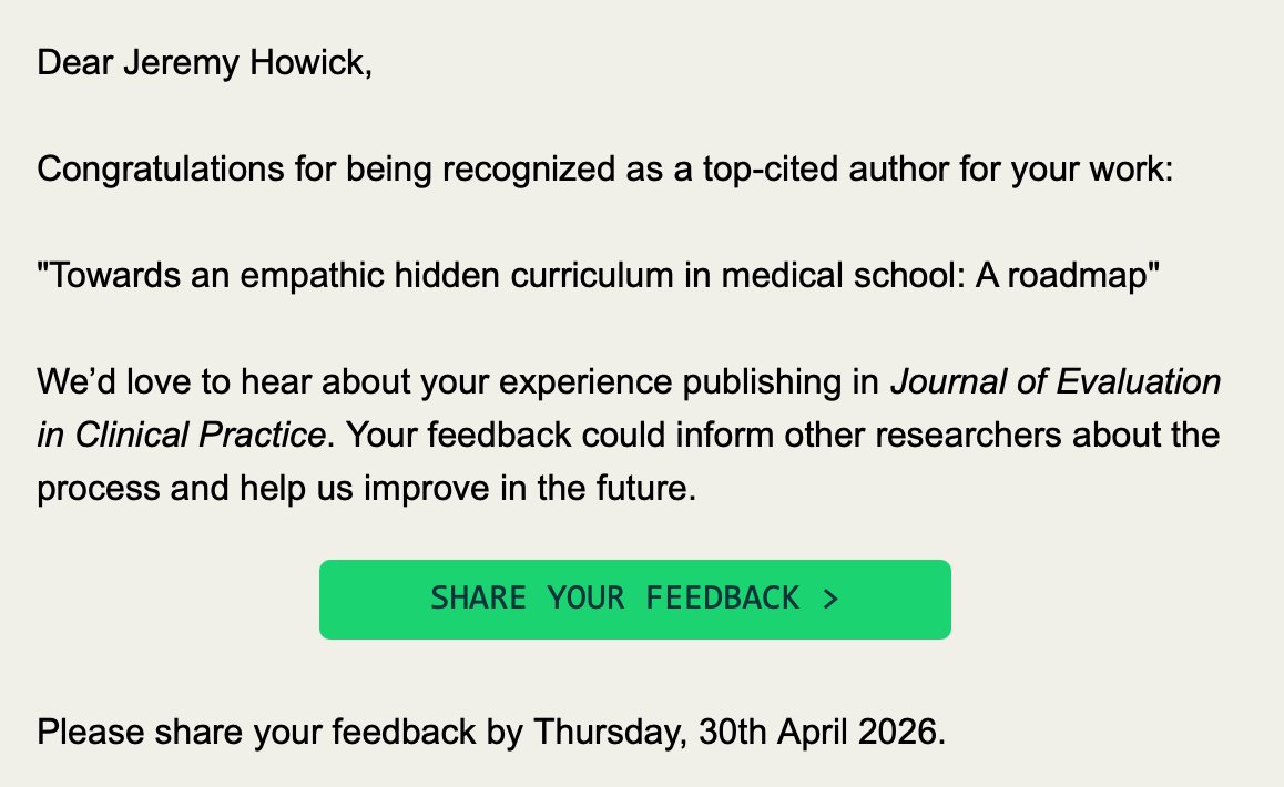 Jeremy Howick tweet media