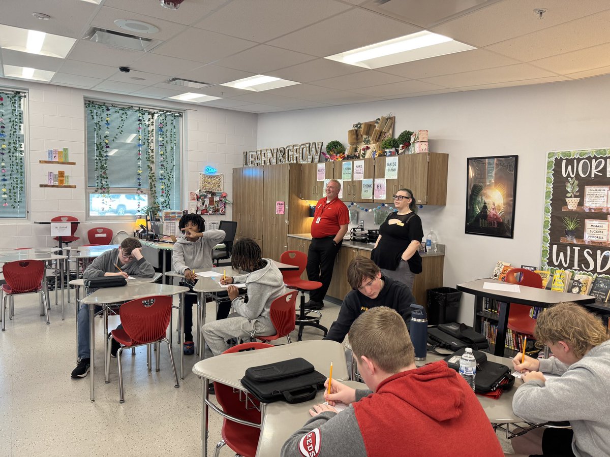 fcsdsuper's tweet photo. Thank you to BOE member Abby Berding-Miller for taking the time to visit several schools this morning! #FairfieldPride https://t.co/Mnf0nVXGNM