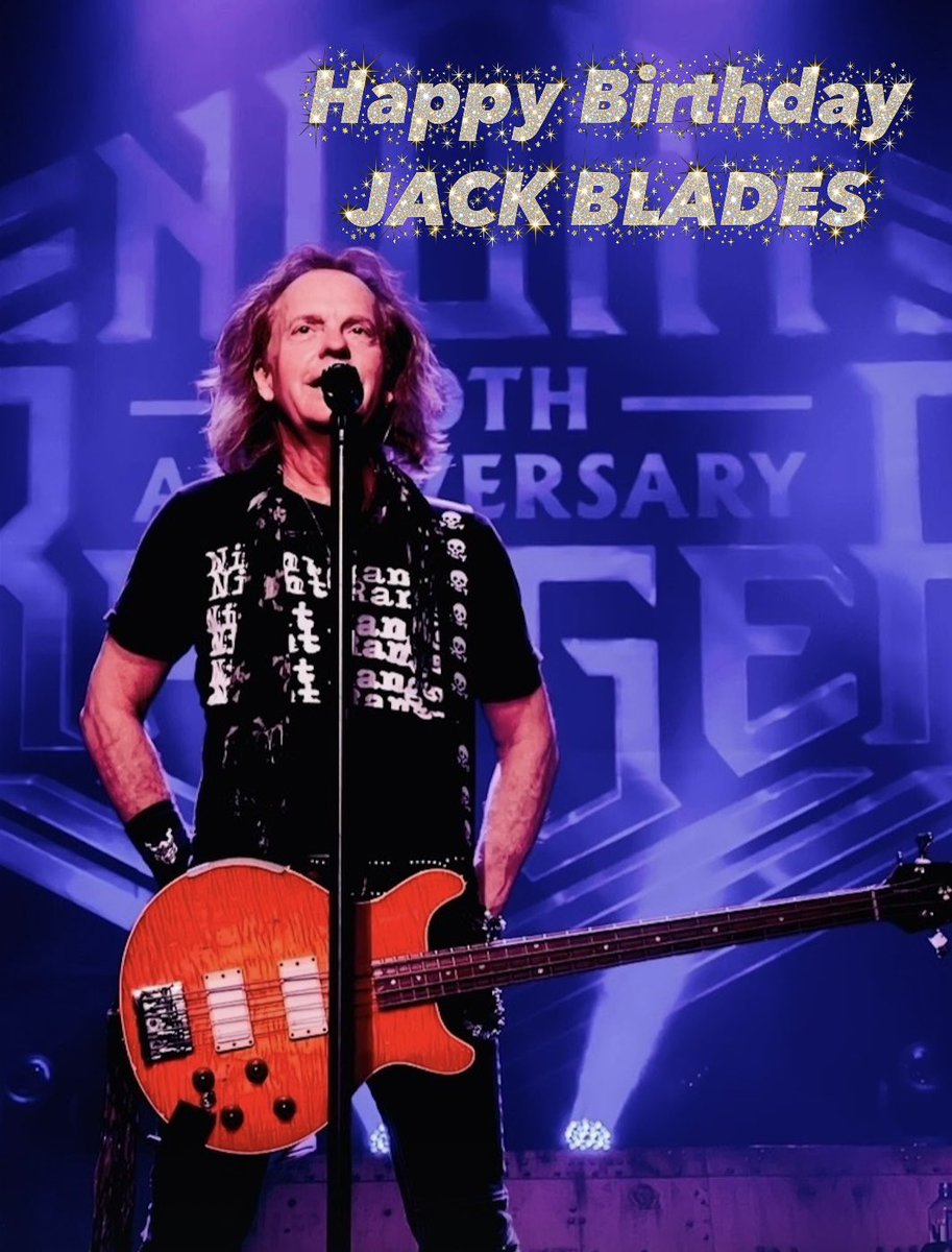 nightranger's tweet image. Happy Birthday to our brother @JackBlades 🎂🎸

Show him some birthday ❤️ in the comments! 🤘

#jackblades #birthday #nightranger