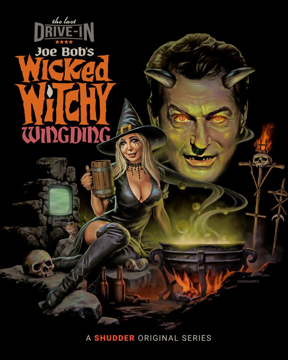 Come get crazy with us tonight as we celebrate Walpurgisnacht one week early. We don't just do Witches Night, we do Witches WEEK. That's how much <a href="/kinky_horror/">Diana “Darcy the Mail Ghoul” Prince 🎃💌</a> loves witches, and that's how much I love KILLING witches! 9 Eastern/6 Pacific on <a href="/Shudder/">Shudder</a>.