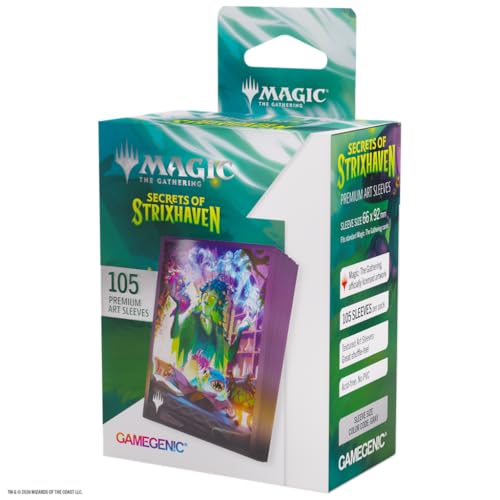 OfferteVG_extra's tweet photo. 🏷 Gamegenic – MTG – Secrets of Strixhaven Premium Art Sleeves: Dina, Essence Brewer – Accessorio da Gioco – Custodie Stampate a Colori – Finitura Testurizzata – Multilingue

🏪 Store: Amazon

🛒 Link: https://t.co/VR1BRWoZjs 

#OfferteVG https://t.co/8hTpaHIr6K