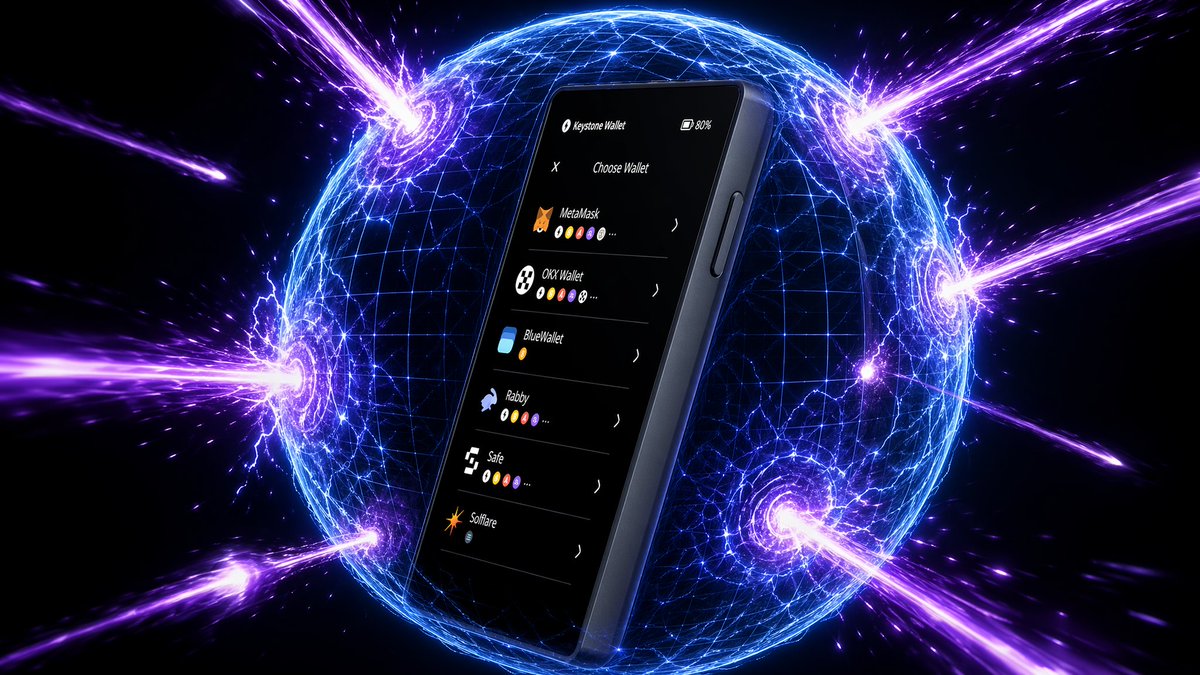 Keystone Hardware Wallet tweet media
