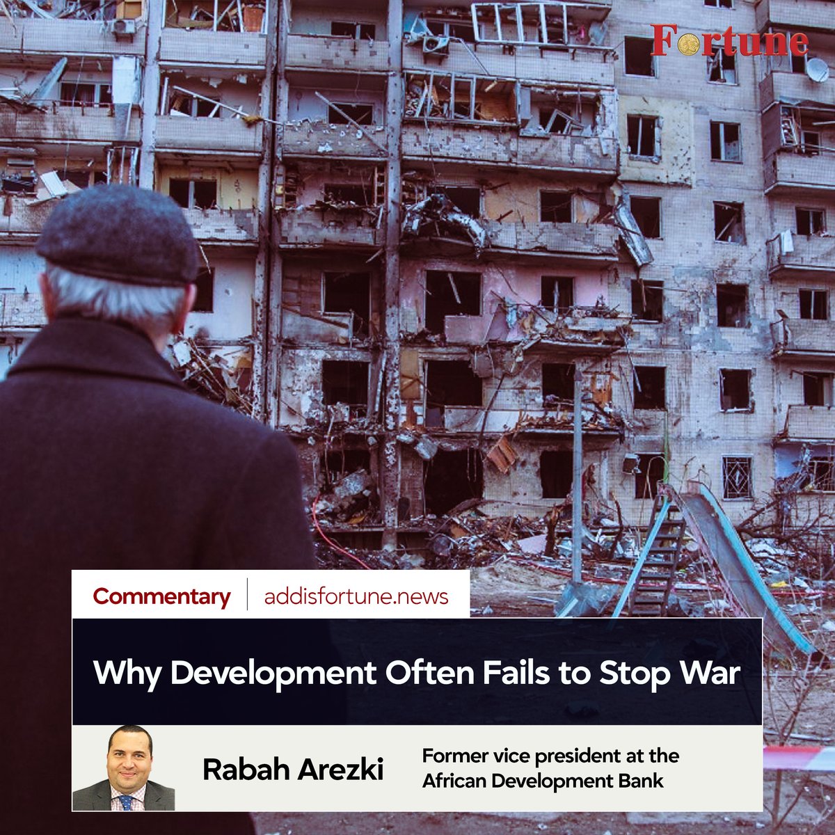 addis_fortune's tweet image. 𝗥𝗔𝗕𝗔𝗛 𝗔𝗥𝗘𝗭𝗞𝗜: Recent research revealed a striking asymmetry between the endurance of war and the durability of peace-building efforts. #International #Aid #War #Development

Read more - shorturl.at/Azuev