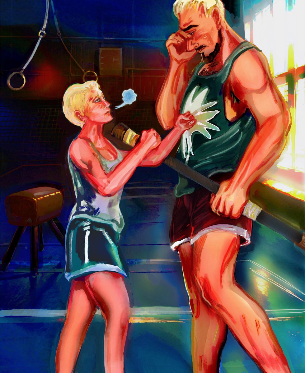 PesniPameli's tweet image. На ее победу в первом спарринге поставил только один человек на базе, и это был сам Алексис) 
#pacificrim #chernoalpha #kaidonovsky #Cherno_Alpha