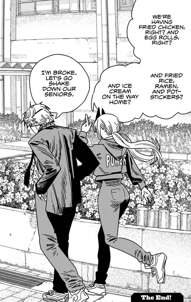 ONE MONTH AGO TODAY

CHAINSAW MAN ENDED