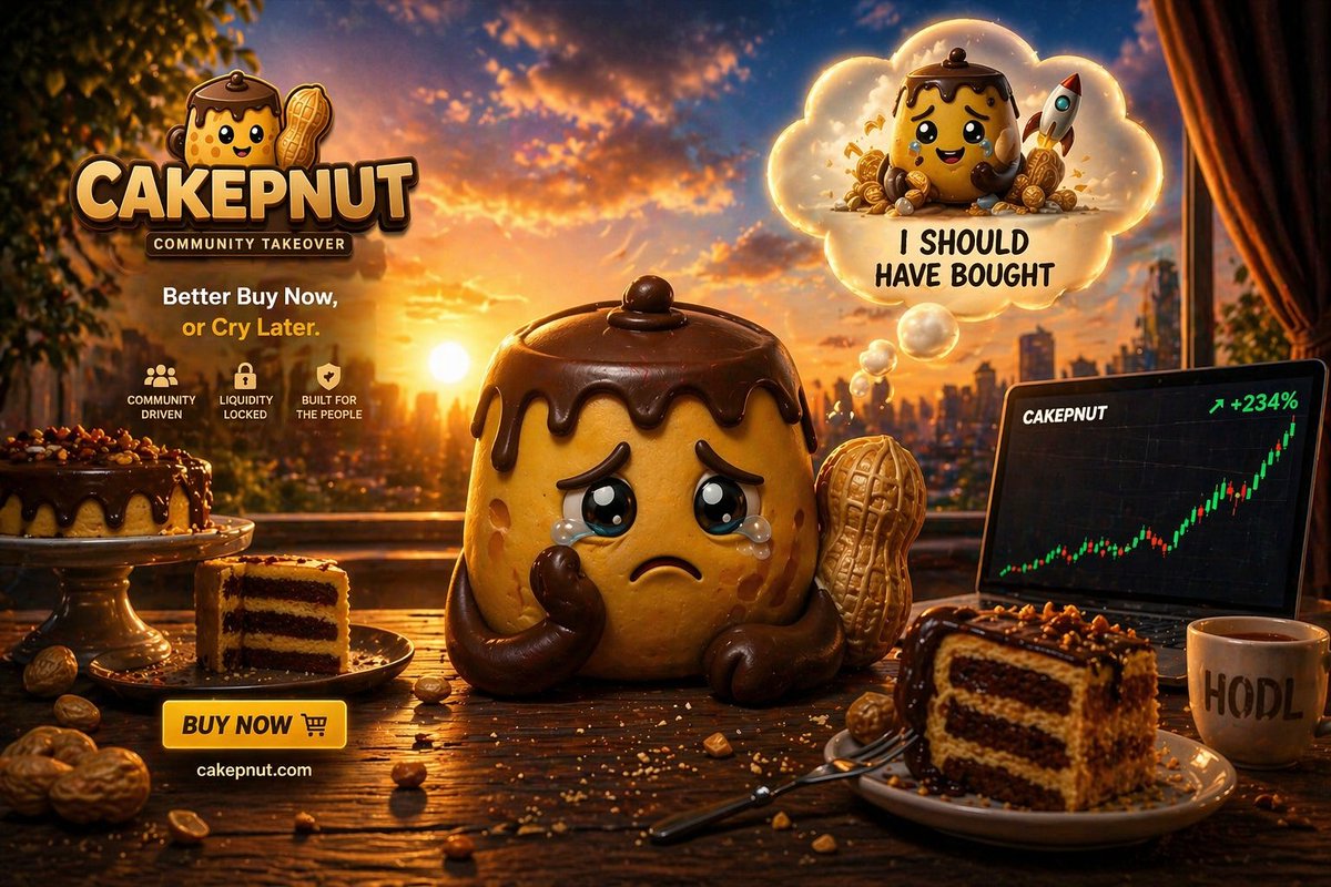 Cakepnut CTO tweet media