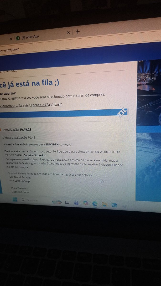 eu nessa posição quase chorando pq não tinha mais meia e atualiza dizendo que liberou a superior deus ta em todas as coisas mesmo