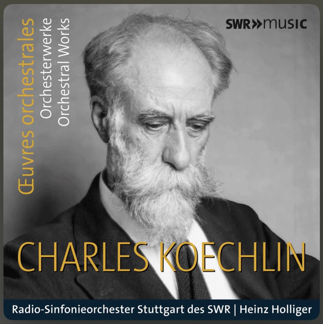 A very odd composer. First got to know him about a year ago: Music for solo flute, 7 Stars Symphony. That odd Germanic French not-quite Impressionist style. Very good friends with Fauré and you can tell. Beautiful songs.