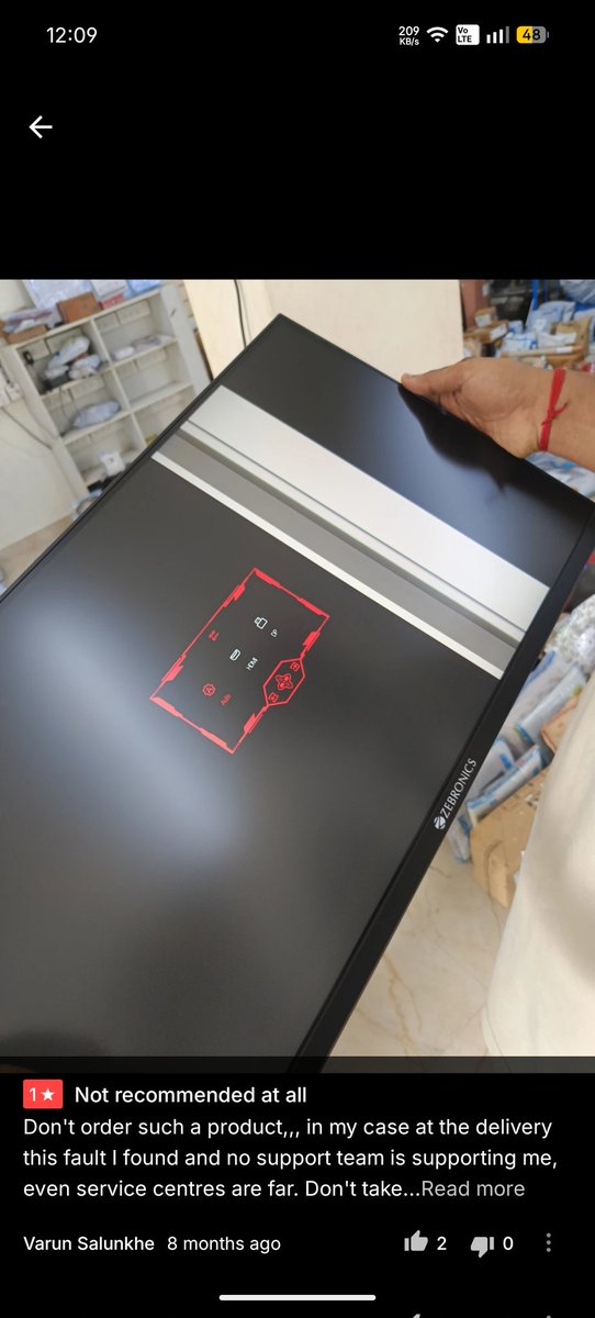 3d_monkeyx's tweet image. @zebronics @zeb_techsupport , I'am not the only one. Other buyers from flipkart and Amazon also reporting same problem in the reviews which clearly slow this is manufacturing defeat. When why my 3 year warreny is denied ?

#zebronics #ConsumerRights #TechSupport #BadExperiencs