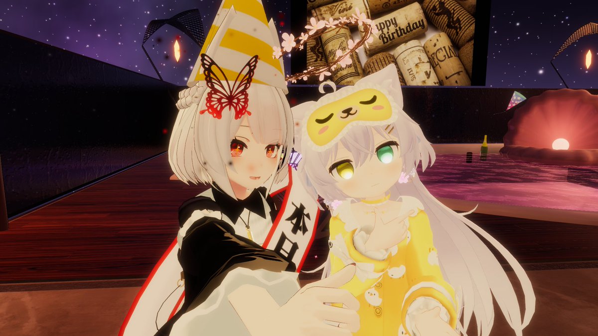 AUA8149's tweet photo. 今日の #VRChat 
おめでとー!!
6サイッテイッテタナァ
オメデタイナー

#つみれ3D 

🌎Birthday Celebration
https://t.co/BI8iIa6hNx

@ARET_VRChat https://t.co/l6RIYLUXuQ