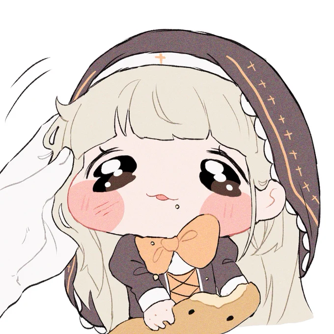 もぐもぐ