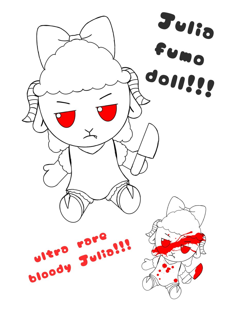 Julia turned into a marketable plush!
#art #furry