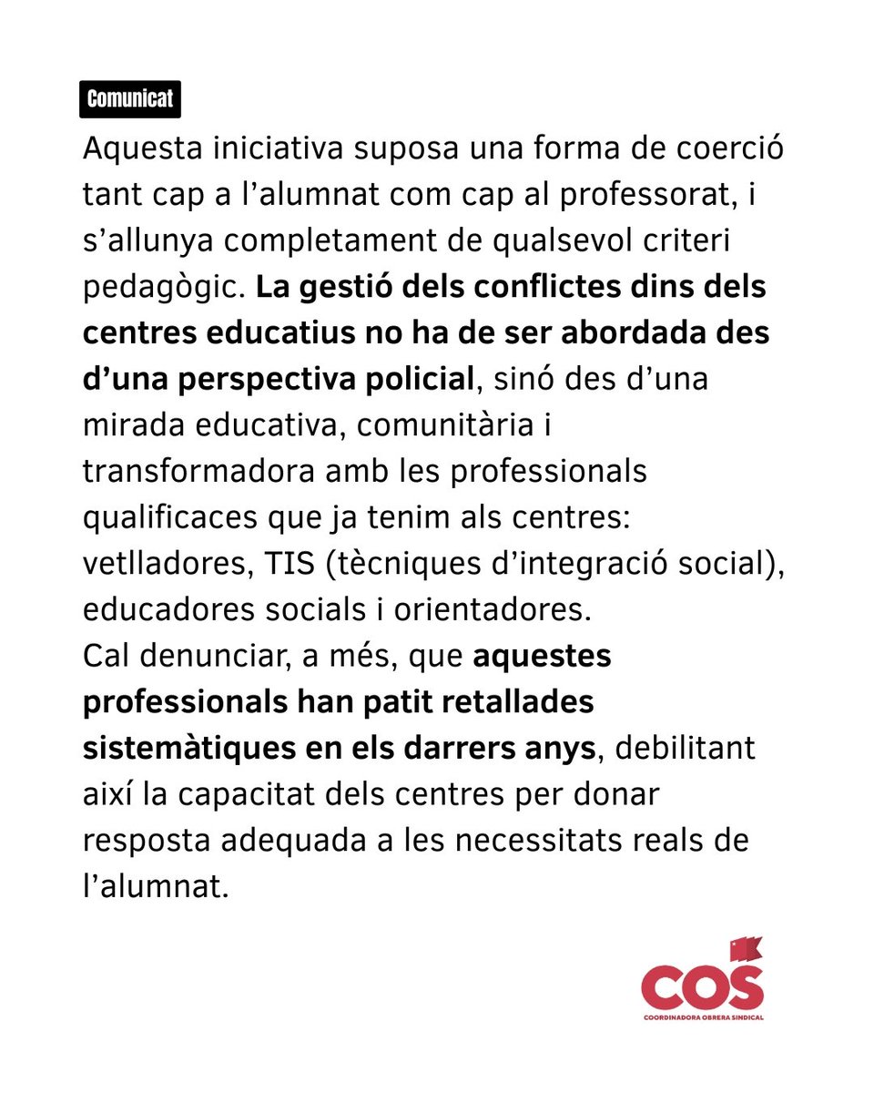 COS Baix Llobregat tweet media