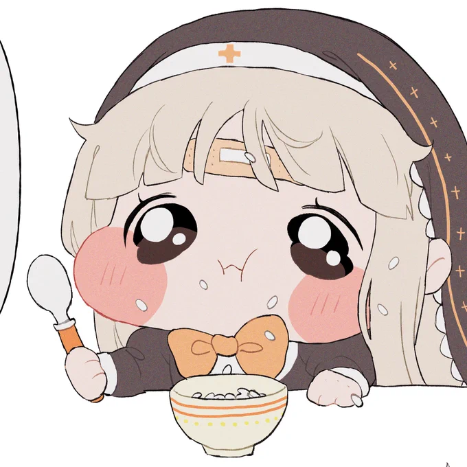 もぐもぐ