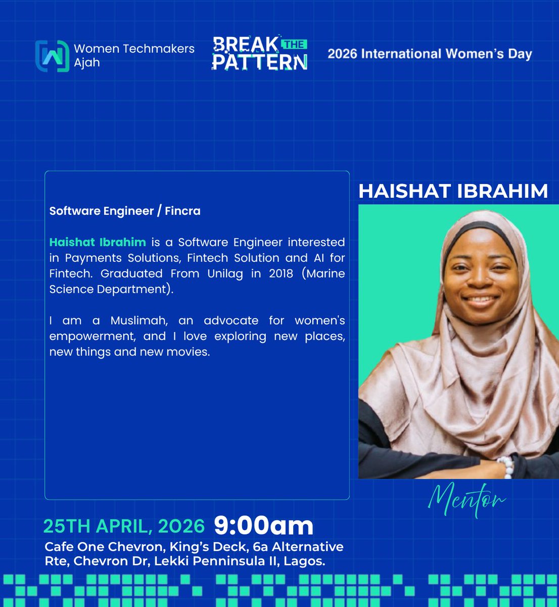 WTMAjah's tweet photo. Mentor Session 🤝
Pull up a seat — this roundtable is all about real conversations, shared experiences, and learning directly from those who’ve been there.

#iwdajah #wtmajah #gdgajah https://t.co/b10rM5zCA1