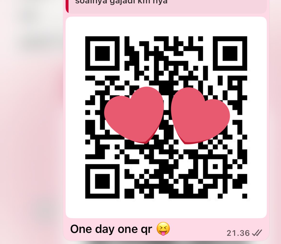 locketyou's tweet photo. one day one qr to scan🤓 https://t.co/CyGdph1RRK
