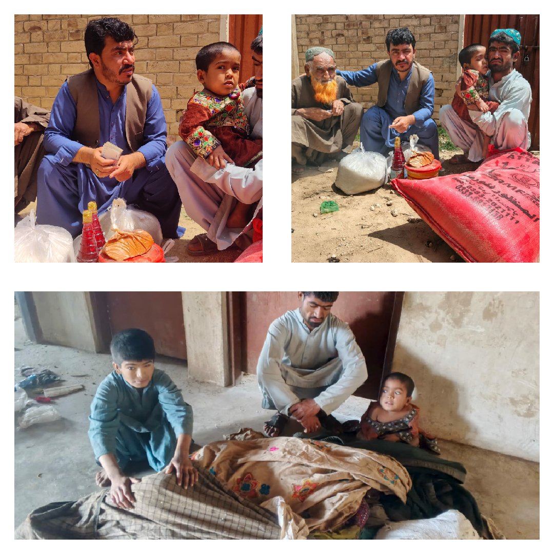 MarriBaloc13465's tweet image. Writing
Chacha Shiro’s three children are now orphans… too young to understand.
Kohlu Youth Forum provided burial, ration &amp;amp; Rs. 35,000, but he still needs help for final charity.
Please support. 🤲
#helping @mnoormarri623 @cmbalochfan @PEPSaudi_MY