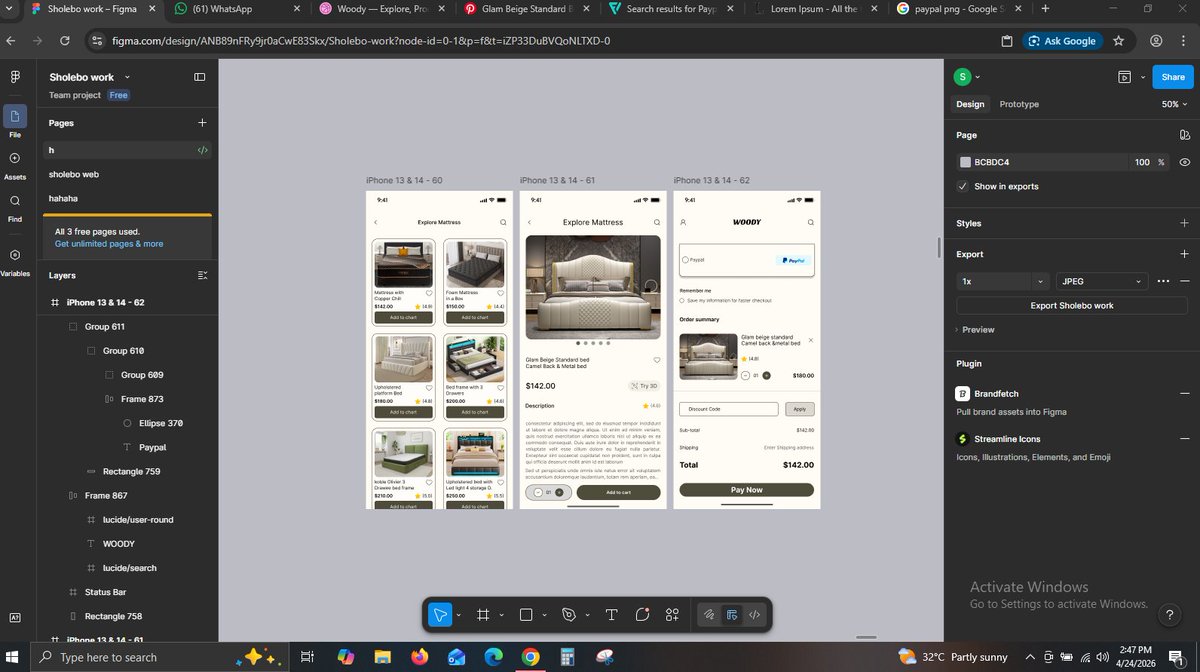 ShooWeb3's tweet photo. From scroll → trust → checkout.

Most eCommerce apps lose users in between.
 Woodeey doesn’t.
• Explore fast
• Decide with clarity
• Checkout with confidence https://t.co/KagIWZrARS
