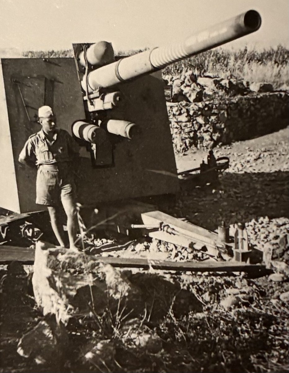 OttoMullerpi1f's tweet image. 88mm gun North Africa?  #ww2 #german  #artillery #88mm