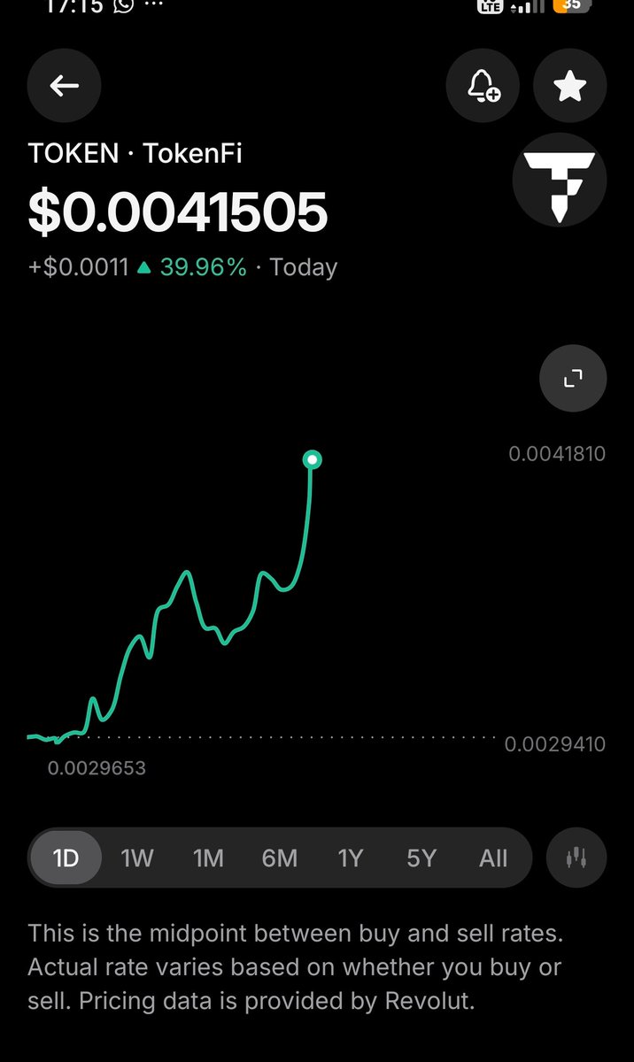 lum170's tweet photo. INSANE 😜💥🚀

TOKENFI is really going to 🚀🚀🚀

Are you still doubting? RWA is no joke and honestly People seem to understand that faster.

A Great day for the team @tokenfi .

We are witnessing what has been talked about for so long 💗

Building and growing 

@tokenfi https://t.co/8G3a786oou