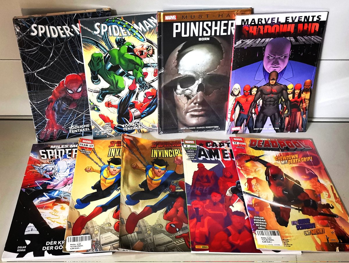 PresseComicShop's tweet image. Die Marvel Comic Neuheiten vom @PaniniVerlag sind eingetroffen &amp;amp; bei uns online Presse-Comic-Shop.de , sowie in unseren Geschäften Chemnitz Paul-Bertz-Str. 20 &amp;amp; Zwickau Magazinstr. 13-15 (ab Sa) verfügbar. 😃
#comic #marvel #pressecomicshop #darkstylezwickau #comicshopchemnitz