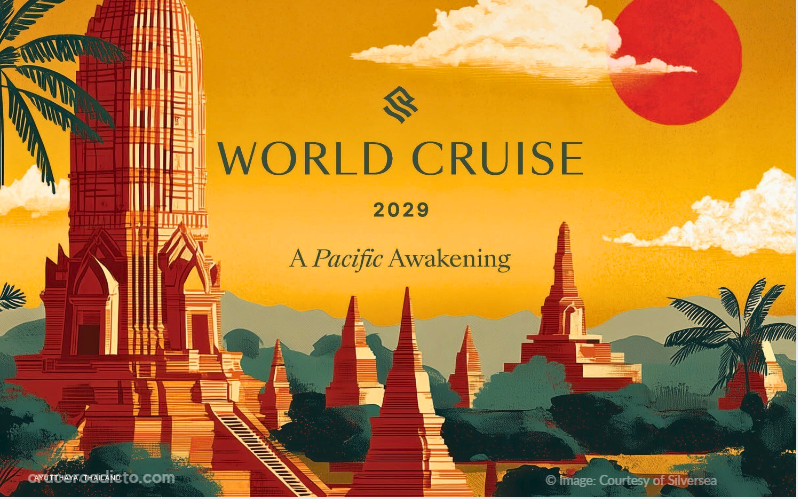 CruceroAdicto's tweet image. ✱ Silversea abre reservas para su vuelta al mundo 2029 de 125 días por el Pacífico
📡 TELETIPO de Cruceros | 24 abril | 16:07h | 👉
cruceroadicto.com/magazine/notic…
#teletipocruceros #cruceros #Silversea @Silversea