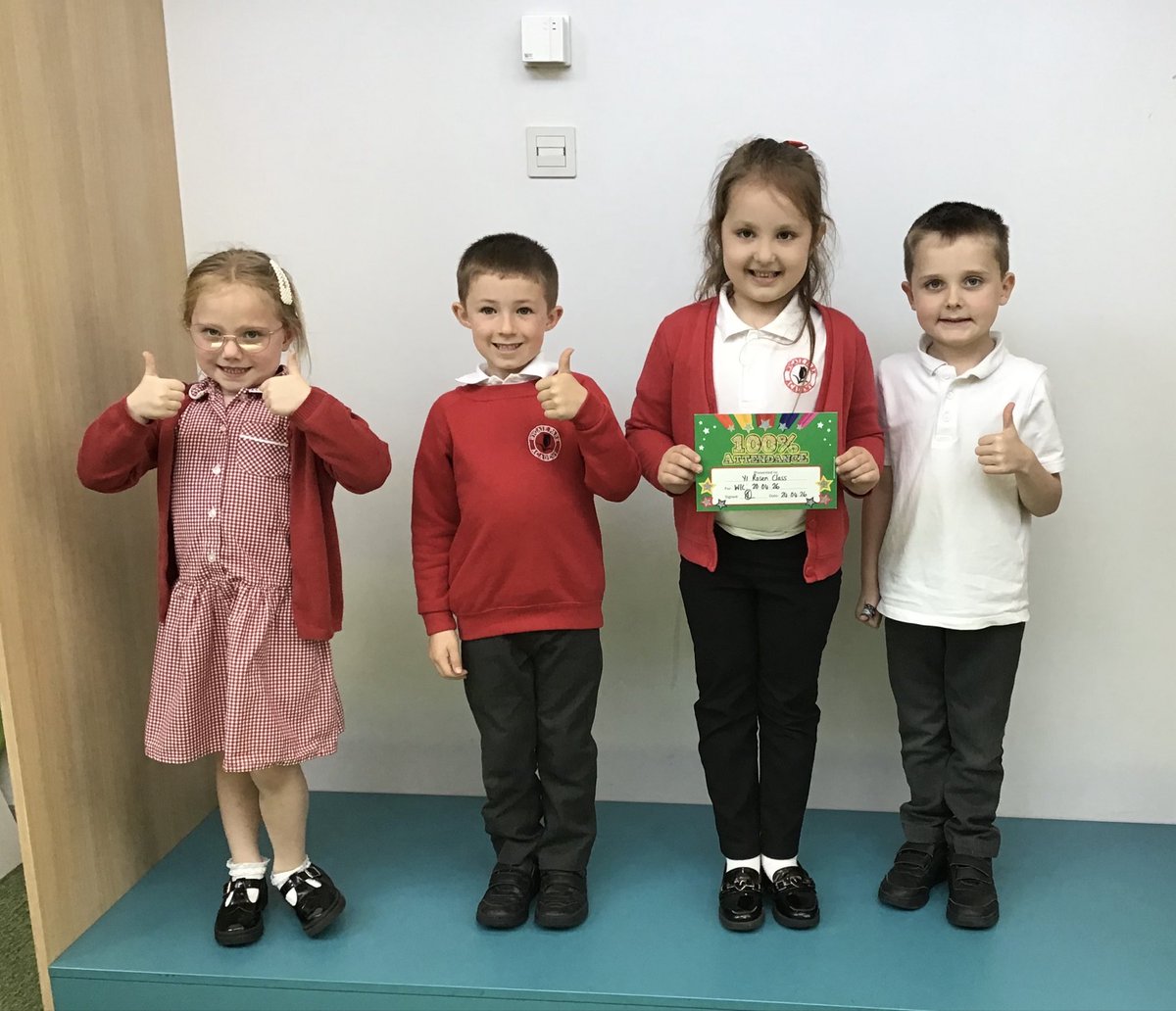 WygateA's tweet image. Congratulations to Y1 for having 100% attendance this week 🎉

Well done Rosen class 👏🏻 @MrLeggettWA 

#WygateWay #REACH #ItsCoolToBeInSchool