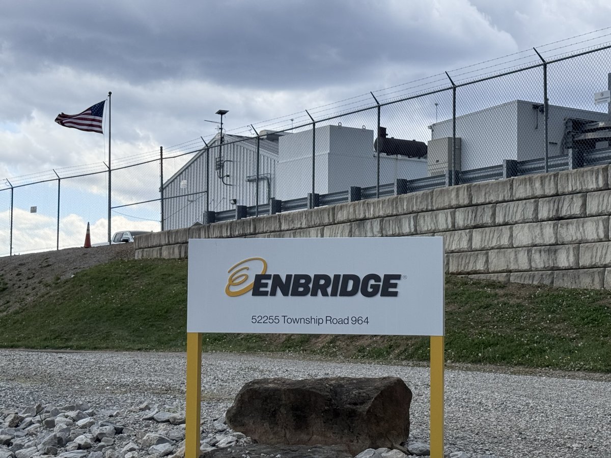 EnbridgeGasOhio's tweet photo. The Switzerland Compressor Station in Ohio is a critical part of the natural gas transmission system, supporting the safe and reliable movement of Ohio produced natural gas to customers within the state and to downstream markets.

Placed in service in 2014 and expanded in 2020, the station is designed to maintain system pressure and flow, helping ensure energy is delivered where it is needed. Today, it operates at 15,650 horsepower and delivered approximately 110 BCF of throughput in 2025. With a 99.9 percent runtime, the facility plays an essential role in system reliability and day to day operational consistency.

Safety is a core focus at the Switzerland Compressor Station. Over more than a decade of operation, the site has maintained zero OSHA recordable injuries. This achievement reflects strong operational discipline, leadership from Operations Supervisor Rick Russell and Tim Andrews, Manager of Compression, and a team that takes clear ownership of safe, dependable performance.

This is the standard that keeps service strong and natural gas moving where it matters most.

#EnbridgeGas #Ohio #Reliability #Safety #EnergyInfrastructure