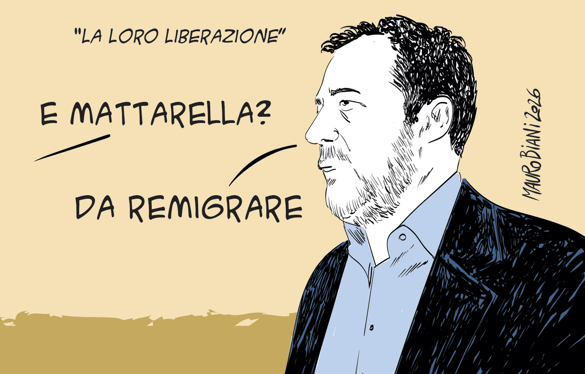 #decretosicurezza #persone #rifugiati #governomeloni #salvini #Costituzione #Mattarella
#remigrazione, poraccitudine.
Oggi per <a href="/repubblica/">Repubblica</a>