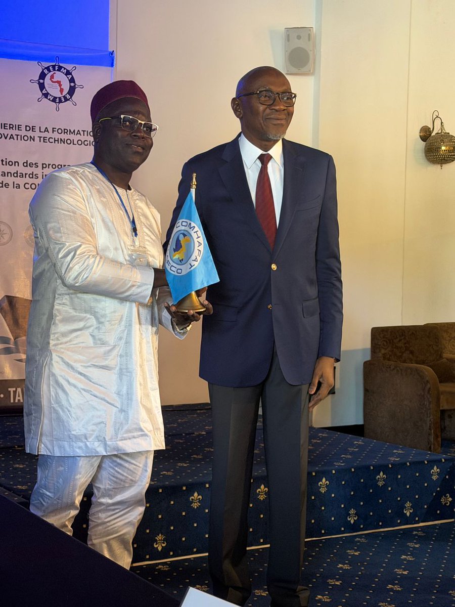 maritimafrica's tweet image. Le Béninois Ibrahim TOKO prend les commandes du Regroupement des Établissements de Formation Maritime Africains (REFMA) pour deux ans

lnkd.in/diJysprU

#actualités #formation #maritime #maritimafrica #afrique #Bénin #wasexo