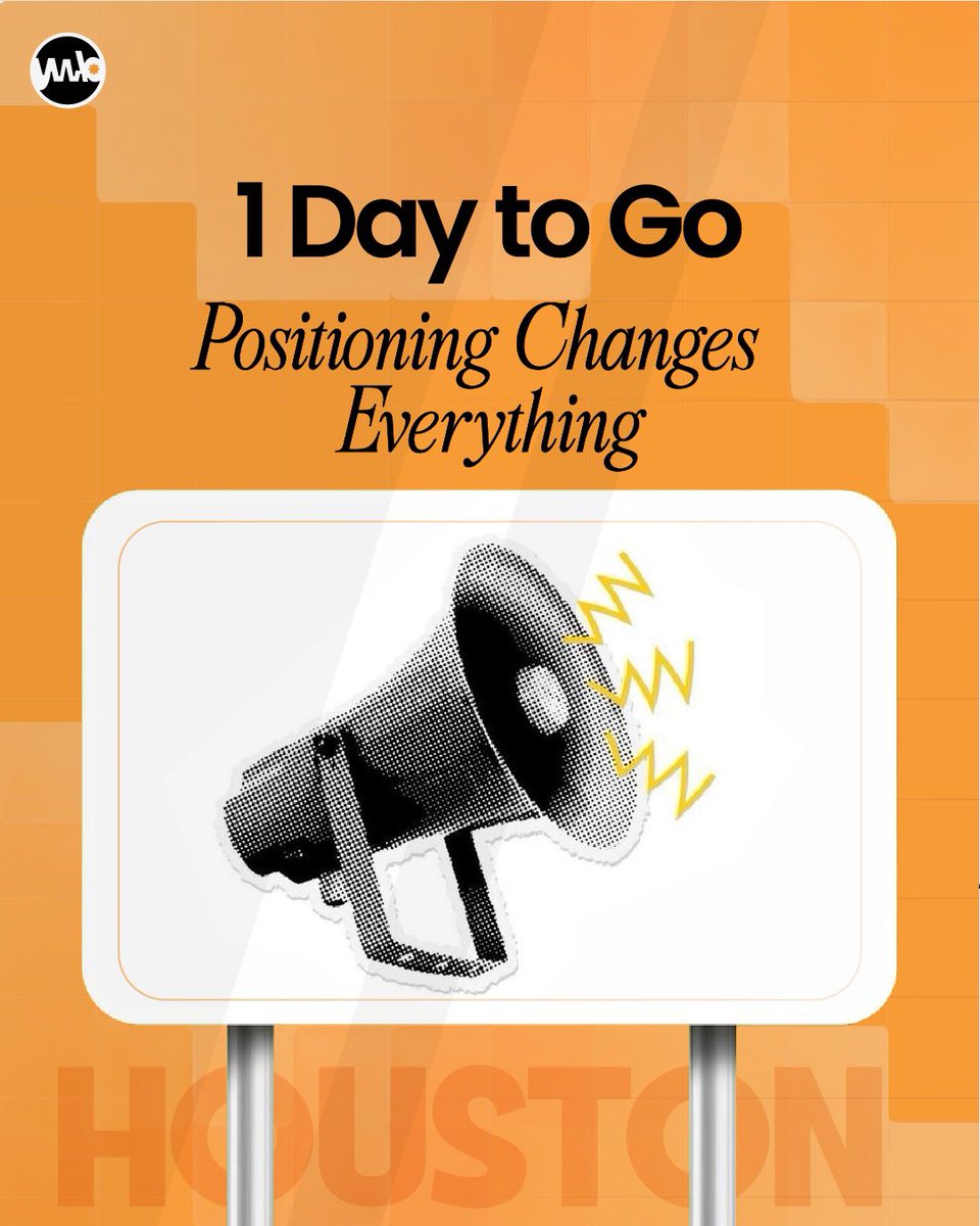 yourworkbud's tweet photo. Tomorrow is the big day, Houston.

One of the most important things a tech expert can learn is how to position themselves for the right opportunities.

This event is designed to help attendees think beyond just skill and move into visibility, value, and growth.

#techevent https://t.co/yicxW5BUXU