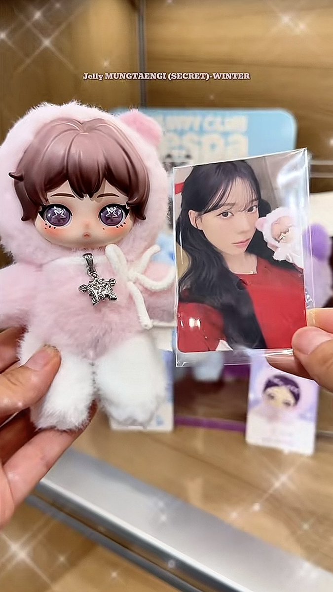 การ์ดและตุ๊กตา Secret ของวินเทอร์ครับ