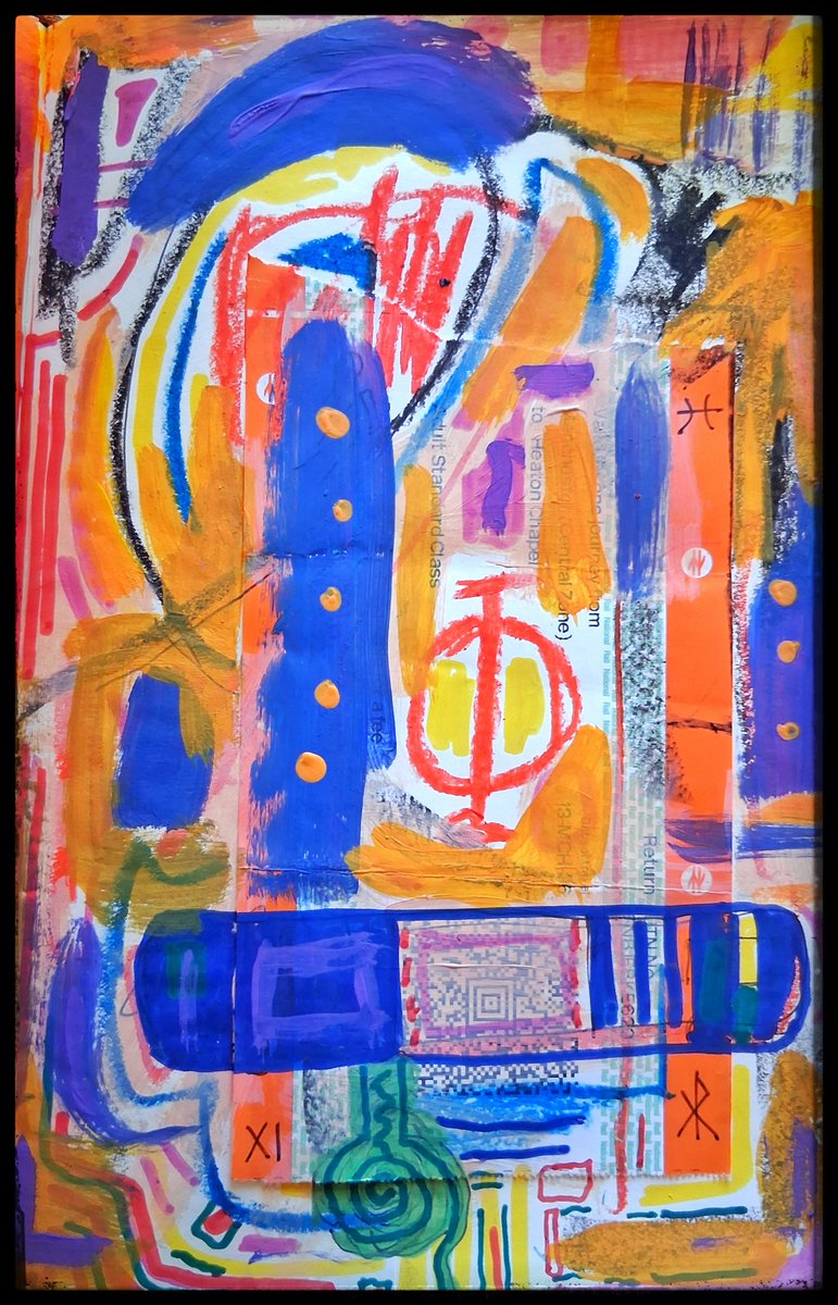 sodelafo's tweet image. 'One-way ticket to Palookaville.' 
#artismedicine #marlonbrando #abstractart #artislove #arttherapy