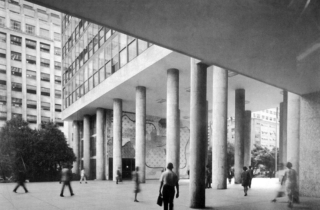 archinerds's tweet image. Ministry of Education and Health, Lucio Costa and Oscar Niemeyer, Rio de Janeiro, Brazil, 1943.

Follow archinerds for your daily dose of architecture
#archinerds #architecture #luciocosta #oscarniemeyer #modernism
