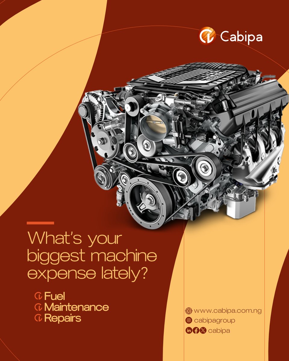 Cabipa's tweet image. Fuel, fixes, or repairs—which one is hitting your wallet most? 💰
#MachineCosts #CarMaintenance #EngineCare #BudgetSmart #VehicleTips