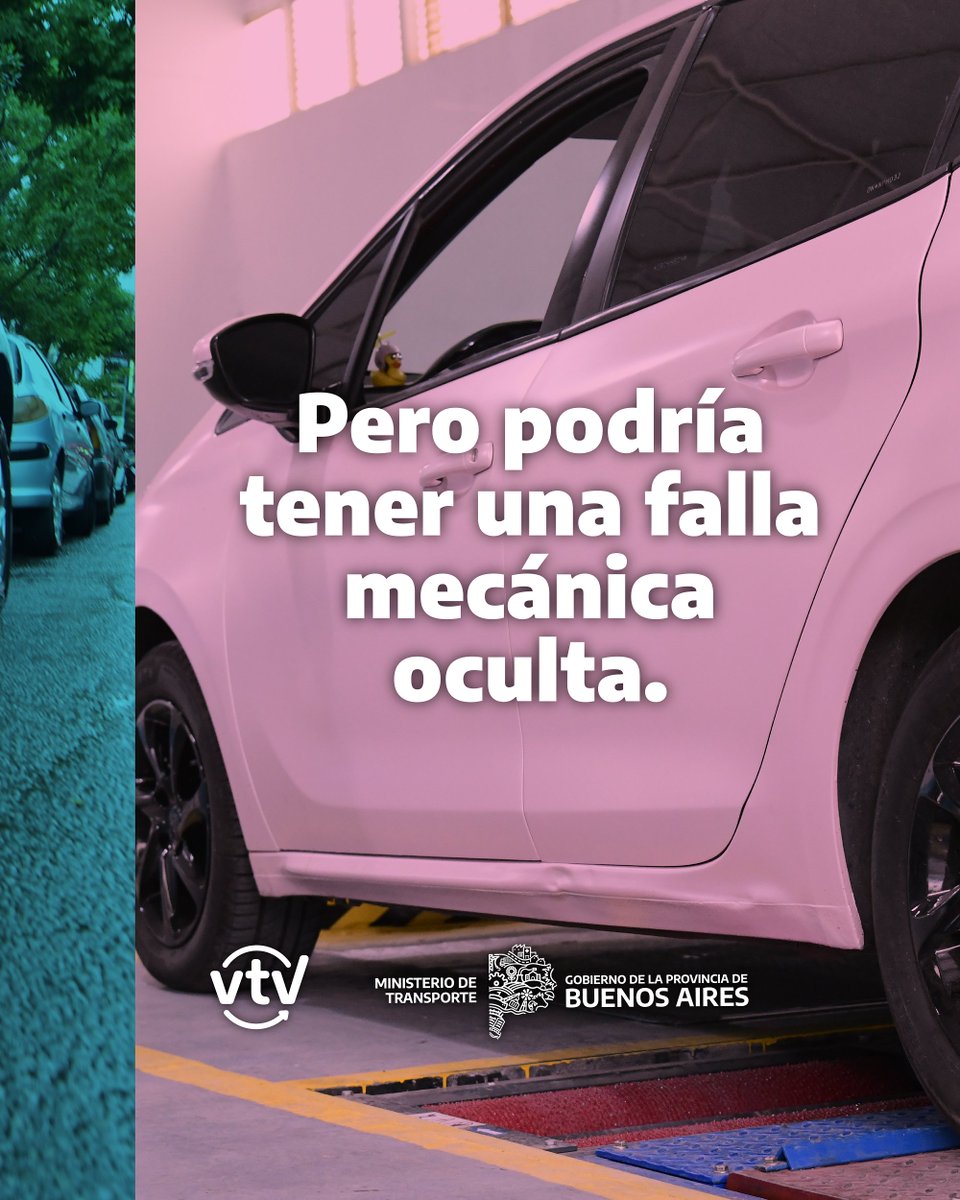 VTV_PBA's tweet photo. Hay fallas que no se ven, hasta que es demasiado tarde  🚘😨

⚠️ La VTV detecta esos peligros invisibles que pueden causar siniestros mortales.

Hacer el chequeo oficial anualmente es proteger tu vida y la de los demás. https://t.co/50nJYLG01D
